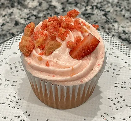 Strawberry cupcake